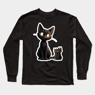 lost kitten Long Sleeve T-Shirt